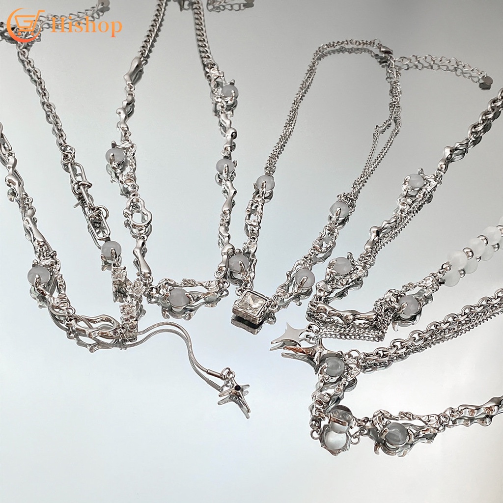 Kalung Rantai Choker Liontin Hati Cherry Hias Kristal Mutiara Gaya Korea Untuk Wanita