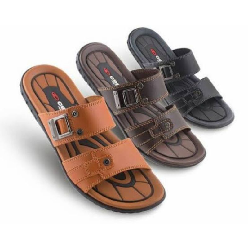 sandal kulit pria cafu Gatusso