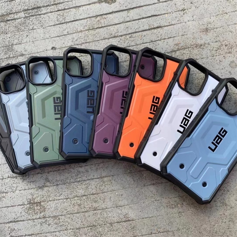 Uag Hard Case Magnetik Pelindung Jatuh Untuk 14 13 12 Pro Max 14 Plus