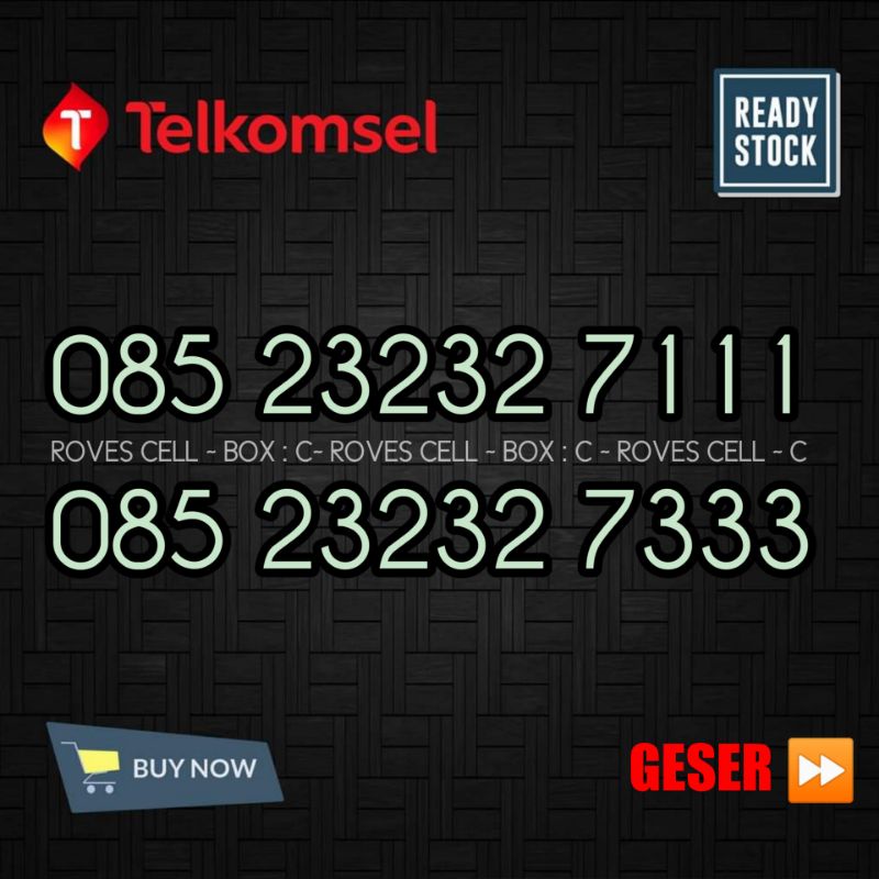 NOMOR CANTIK TELKOMSEL TRIPLE 111 333 ABAB 23232 3232 7111 7333 27111 27333 KARTU AS