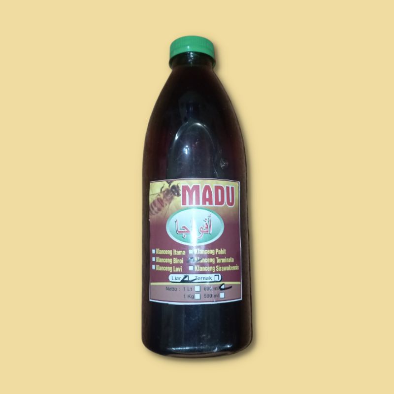 

MADU KLANCENG TERMINATA LIAR 600 ML 100% ASLI