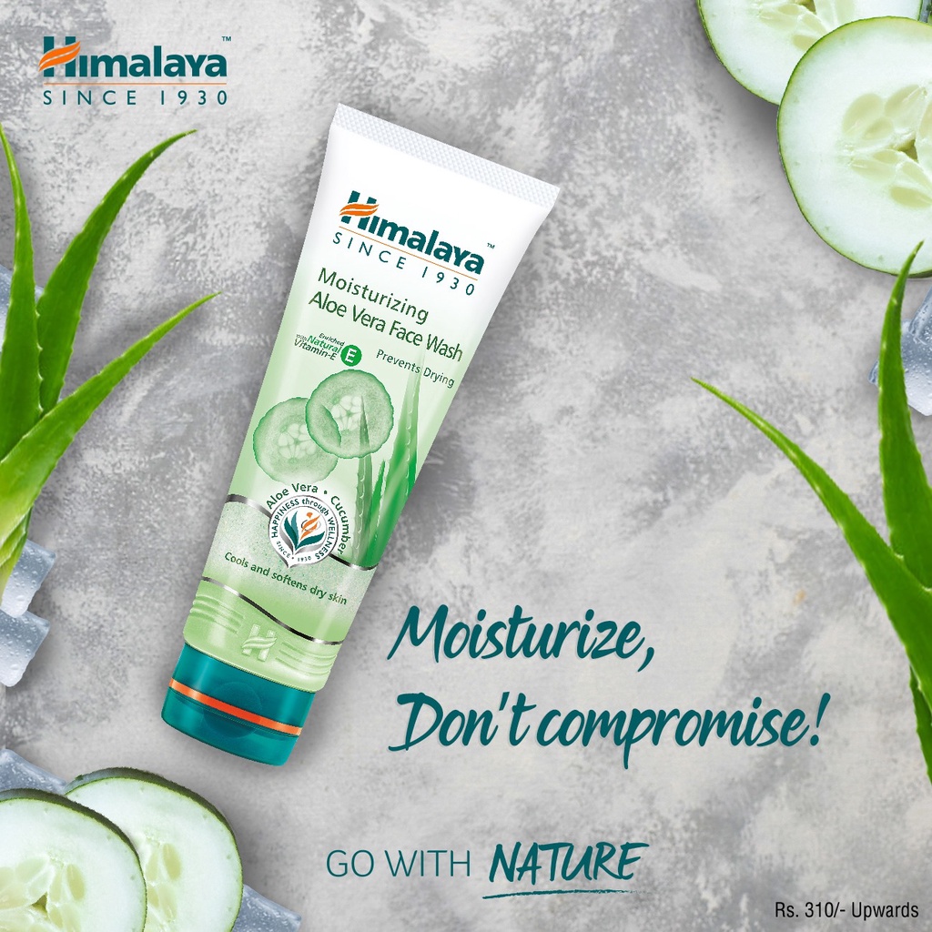 HIMALAYA Moisturizing Aloe Vera Face Wash