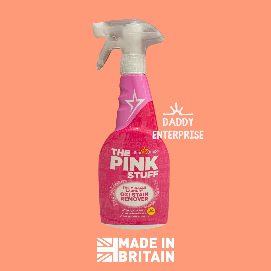 The Pink Stuff Miracle Laundry Oxi Stain Remover Spray