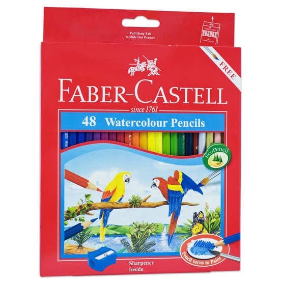 

Faber-Castell Watercolours Pencils 48 / pensil warna 48