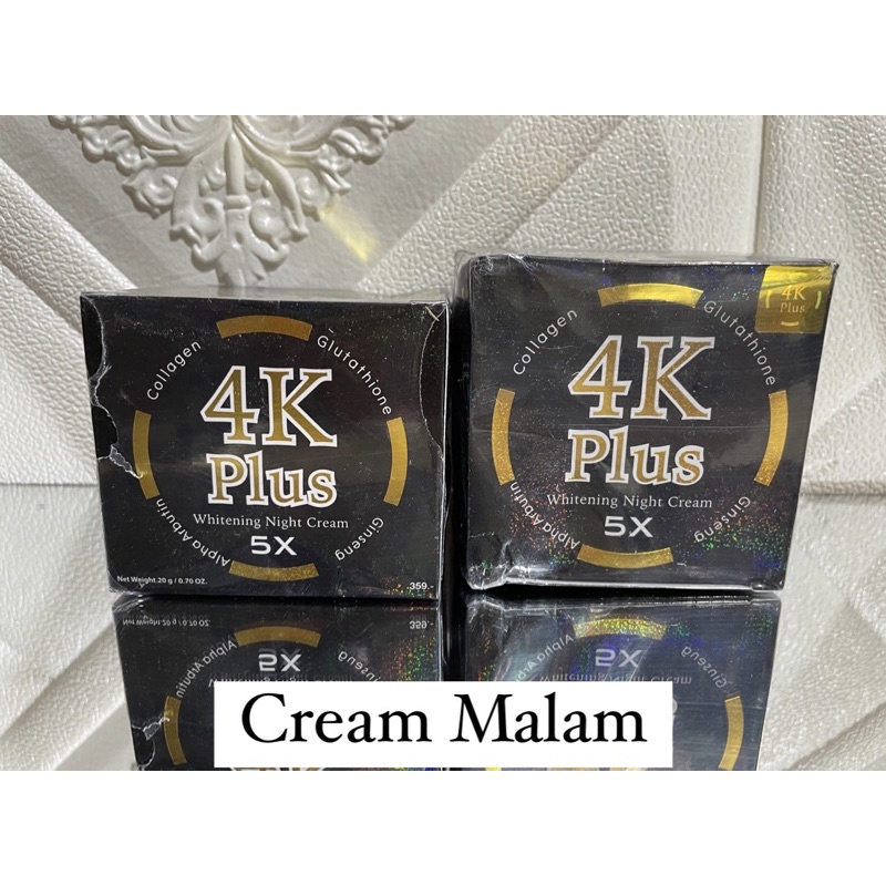 4K Plus Whetening Night Cream