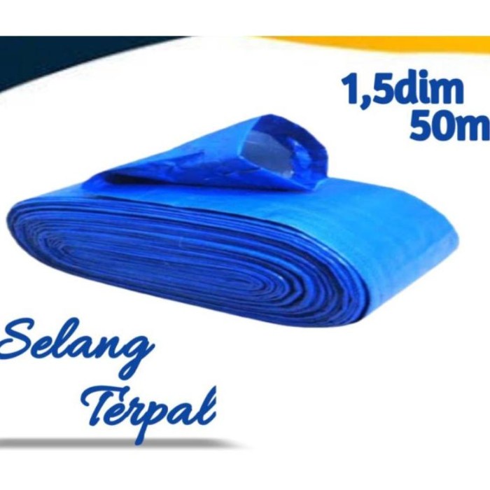 Termurah Selang Terpal Plastik 1,5Dim/ Selang Terpal 1,5Inci / Selang Pompa /