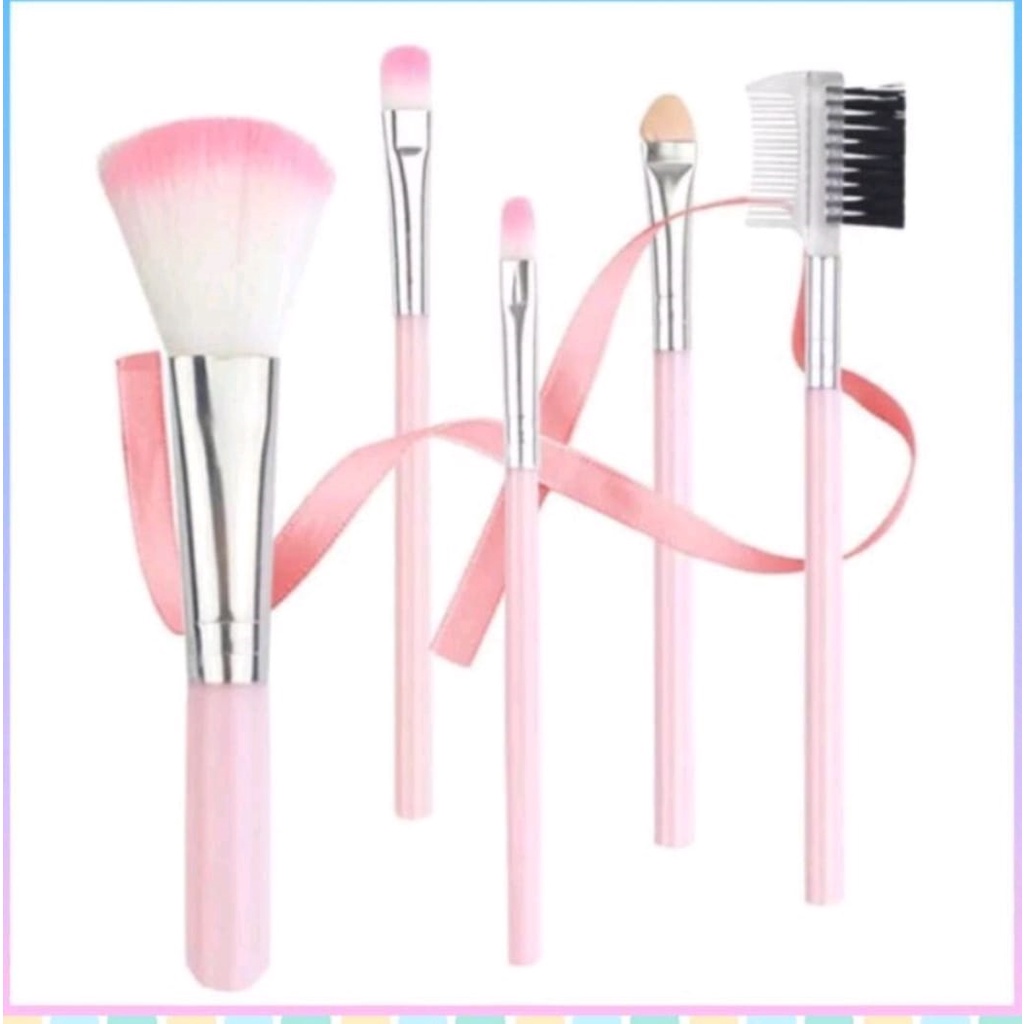 Kuas Make Up Brush Eyebrow ( 1 Set )