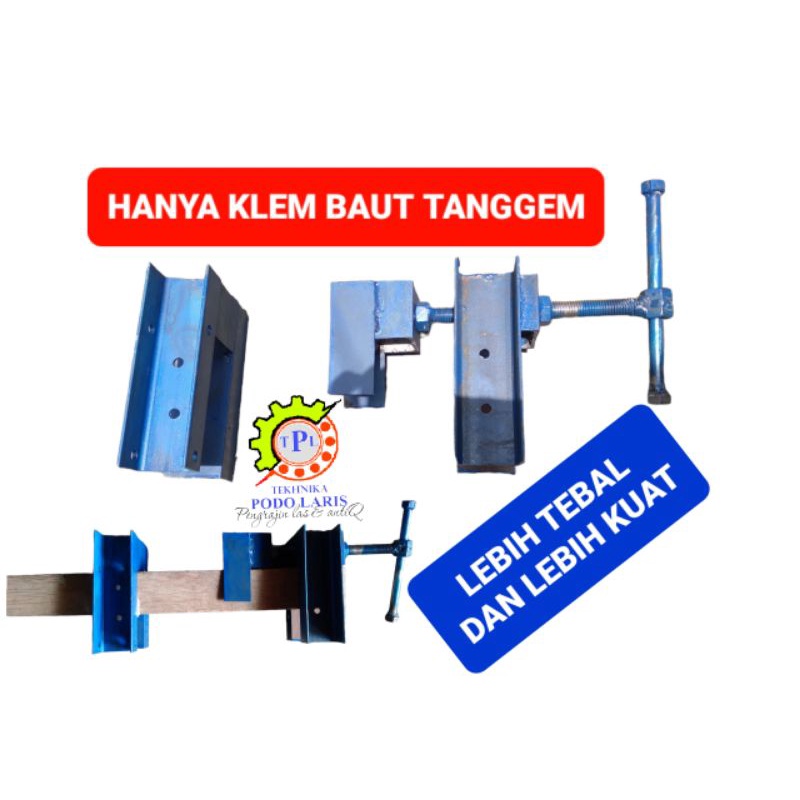 catok baut tanggem T Bar/alat penjepit kayu