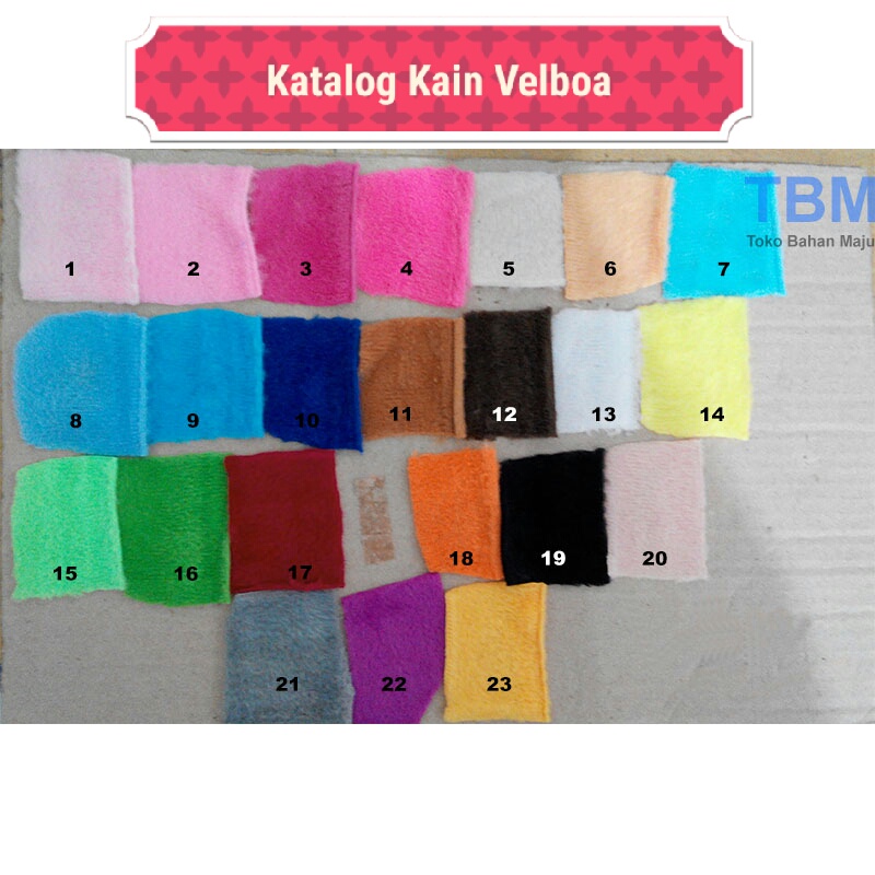 PROMO Kain Nylex 90cm X 100cm - Kain Flanel tebal - Kain Nylex Bahan Boneka/Bantal