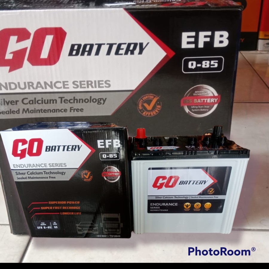 Jual Aki Mobil ALPHARD VELLFIRE Q85 Go Battery Aki Kering | Shopee