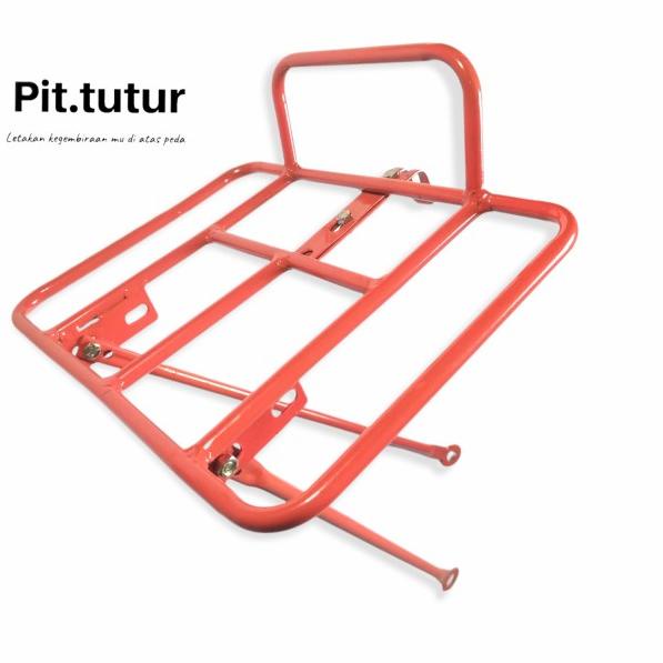 KERANJANG SEPEDA RAK SEPADA FRONT RACK SEPEDA - Hitam