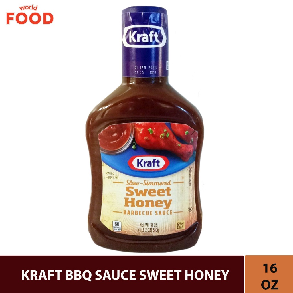 

KRAFT BBQ SAUCE SWEET HONEY