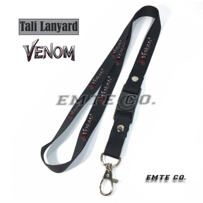 

Lanyard VENOM tali lanyard film gantungan LEHER ID CARD / GANTUNGAN HP MURAH BISA COD BEST SELLER