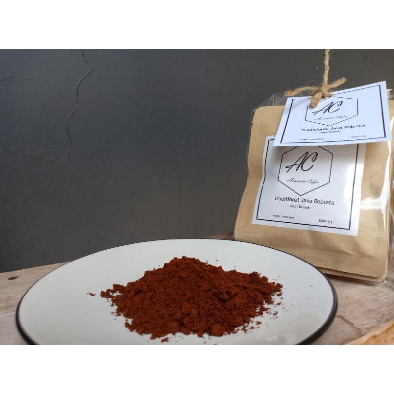 

kopi drip robusta west java with filter bag ready to serve by automatic coffee