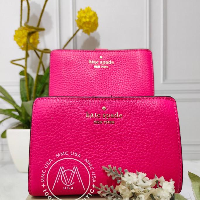 TERBARU TAS KATE SPADE MEDIUM COMPACT BIFOLD WALLET LEILA KS0394 BERKUALITAS