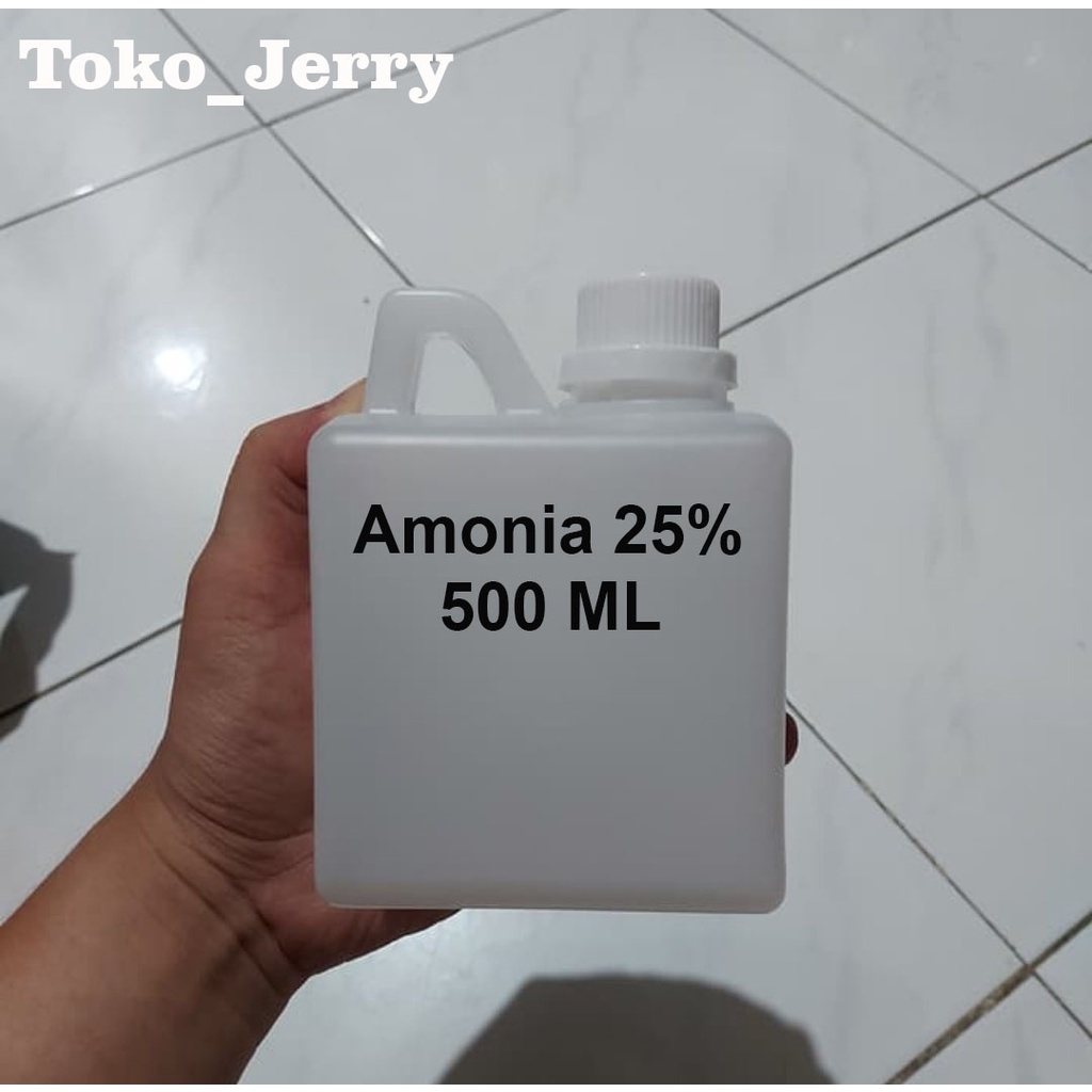 Jual Amonia / Amoniak / Amonium Hidroksida / NH3 / NH4OH 25 500 ml