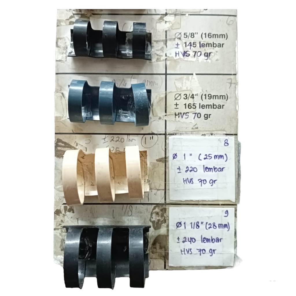 

Ring/ Spiral Plastik 1" (25mm) 1 Batang (BACA DESKRIPSI!!)