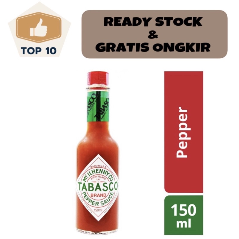 Tabasco Sauce Pepper 150ml