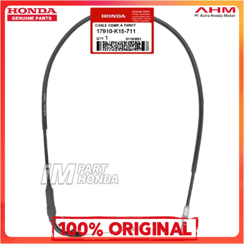 *Ori Ahm  Kabel Gas Atas A CB 150 R LED 2021 K15P 17910-K15-711 17910K15711 Terjamin asli 100% ahm h