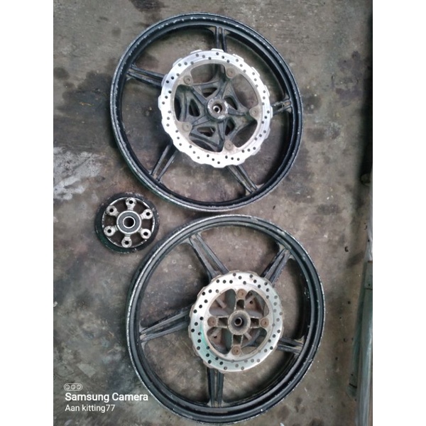 Jual Velg Velk Roda Set Depan Belakang Kawasaki Athlete Atlit Subtitusi Ninja Ori Original