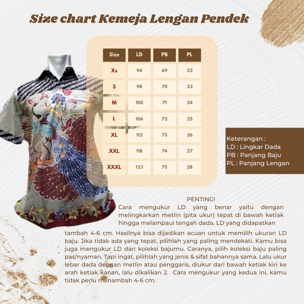 HEM BATIK PRIA MADHANI | KEMEJA BATIK KONDANGAN PRIA