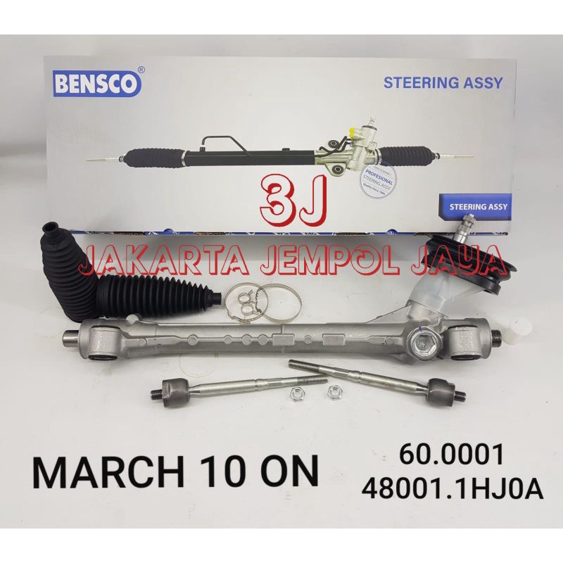 RACK STEER NISSAN MARCH REK STIR NISSAN MARCH BAK STIR NISSAN MARCH ORIGINAL BENSCO