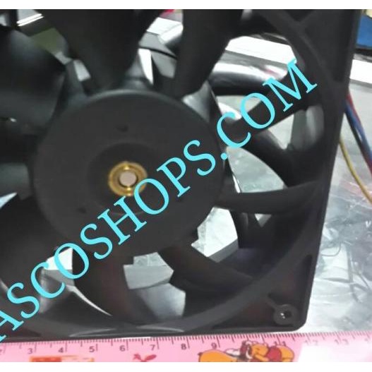 Kipas fan panel high speed 24v dc 12x12 cm 12 x 12cm ball bearing