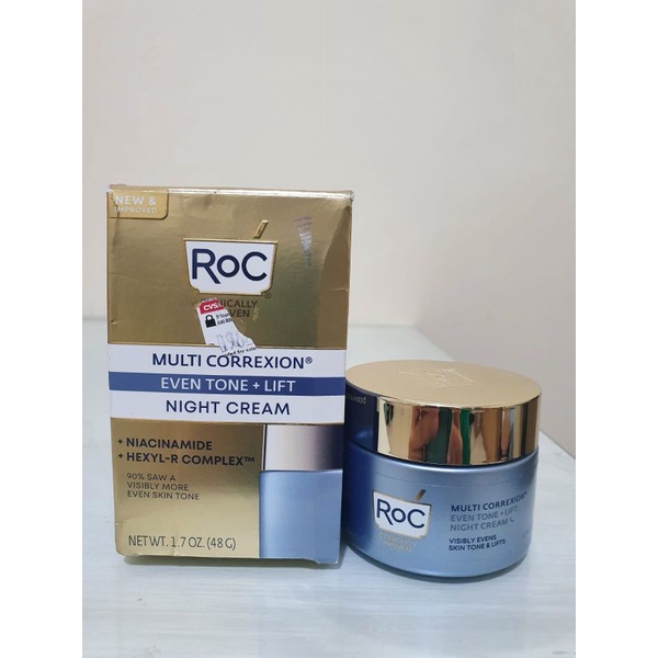 ROC Multi Correxion Even Tone + Lift 5 In 1 Night Cream 48gr