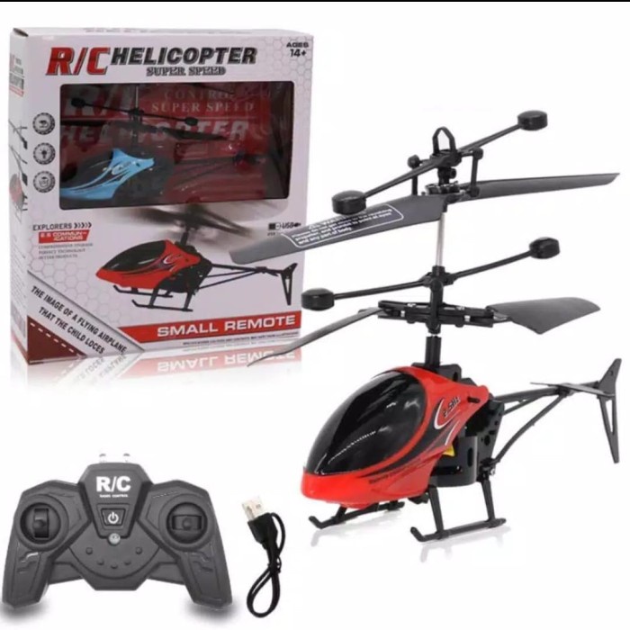 Helikopter rc mini remote control with usb charger
