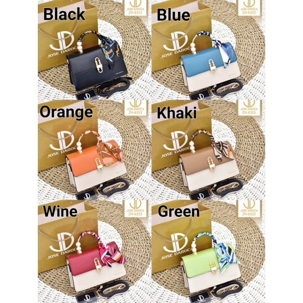 Tas Original JOSE DAROCA Flap Bag ~ ZH-6353 ~