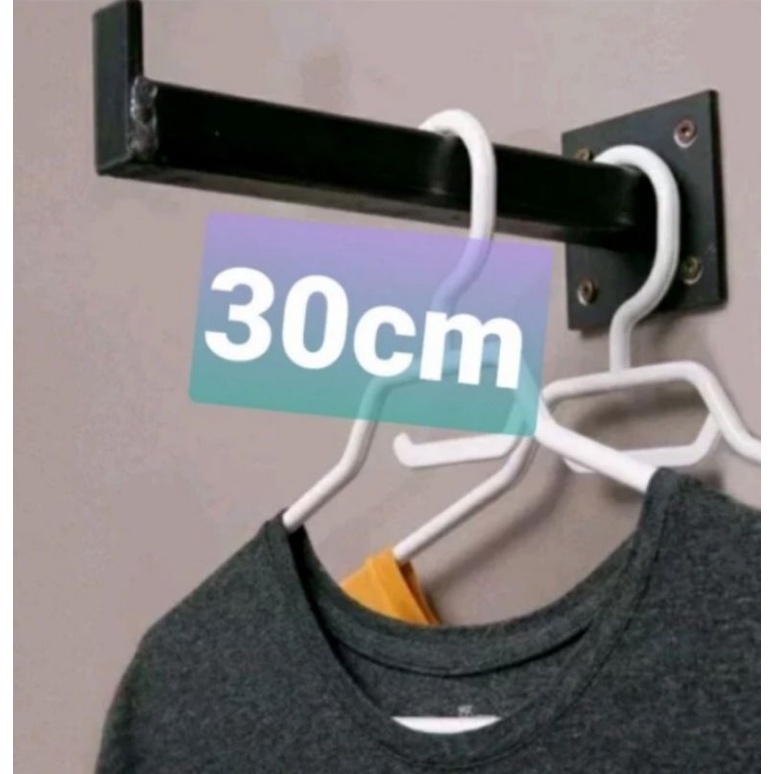 gantungan baju dinding besi gantung baju tembok