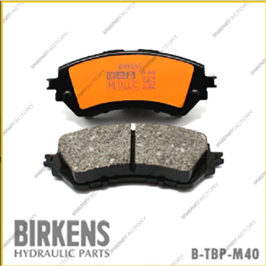 BRAKE PAD - KAMPAS REM DEPAN ALL NEW VIOS / ALL NEW YARIS 2013-ON (BIRKENS)