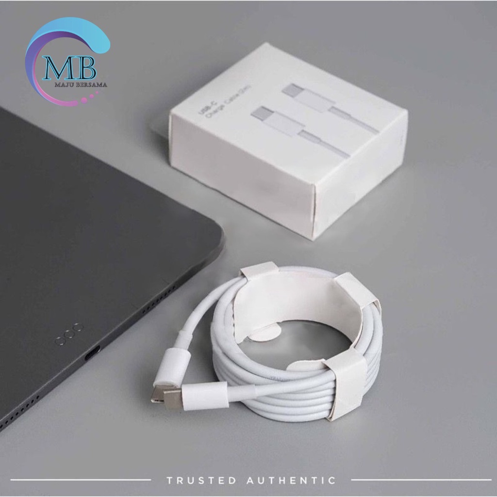 Tipe c ke tipe c - Tipe c KABEL DATA - USB-C CHARGER CABLE - CABLE PAD - Air - Pro  - 2Meter MB4003