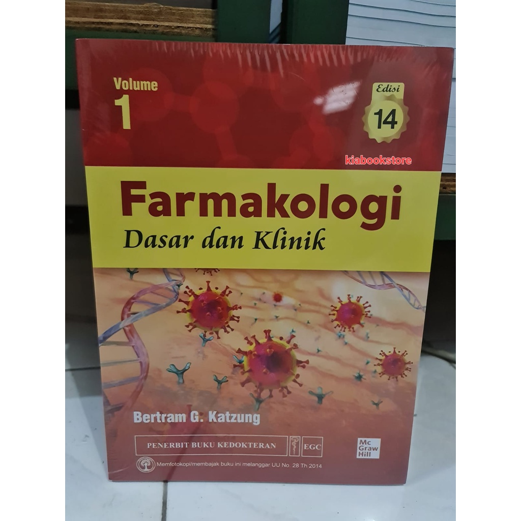 Farmakologi Dasar dan Klinik Volume 1 Edisi 14 Katzung