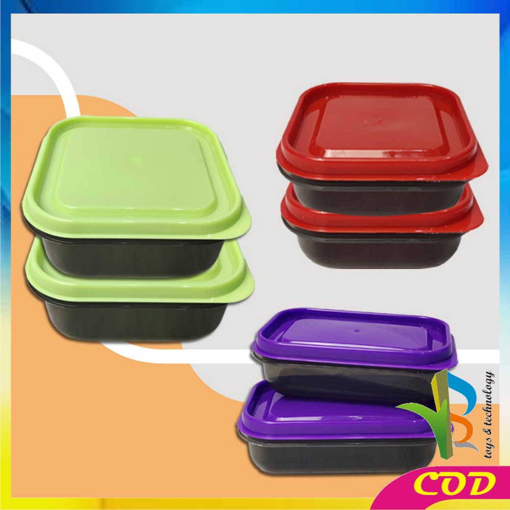 RB-C425 Toples Plastik Set isi 14pcs Smoke Sealware / Toples Kotak Snack Kontainer Makanan Food Storage Box BPA FREE