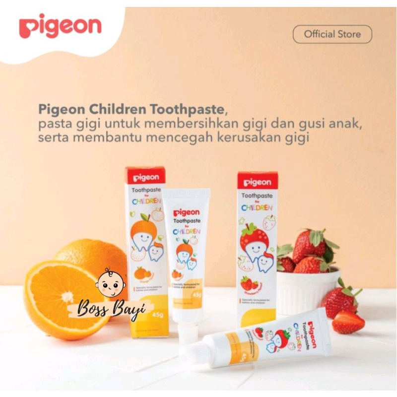 PIGEON - Toothpaste for Children / Pasta Gigi Bayi Anak