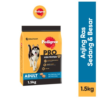 PEDIGREE DRY HIGHPRO MEDIUM LARGE 1,5KG