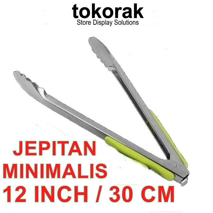 KOMODO Jepitan Minimalis / Capit makanan 9/12 inch