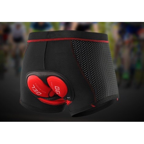 CELANA DALAM SEPEDA ARSUXEO / UNDERWEAR CYCLING SILICON GEL 3D PADDING / CELANA DALAM SEPEDA ARSUXEO