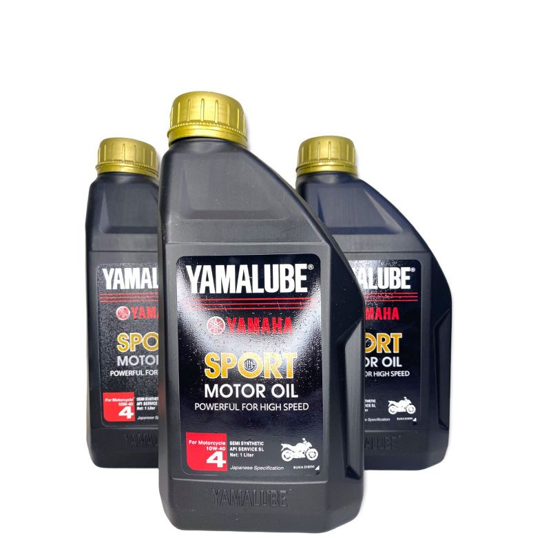 Oli Motor Yamalube Sport 10W-40 Mesin Motor 4T 1Liter