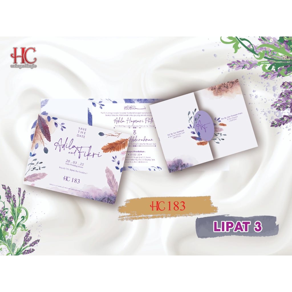 

HC 183 Blangko Undangan Pernikahan Murah | Blangko Undangan | BLONGKO PLUS PRINT