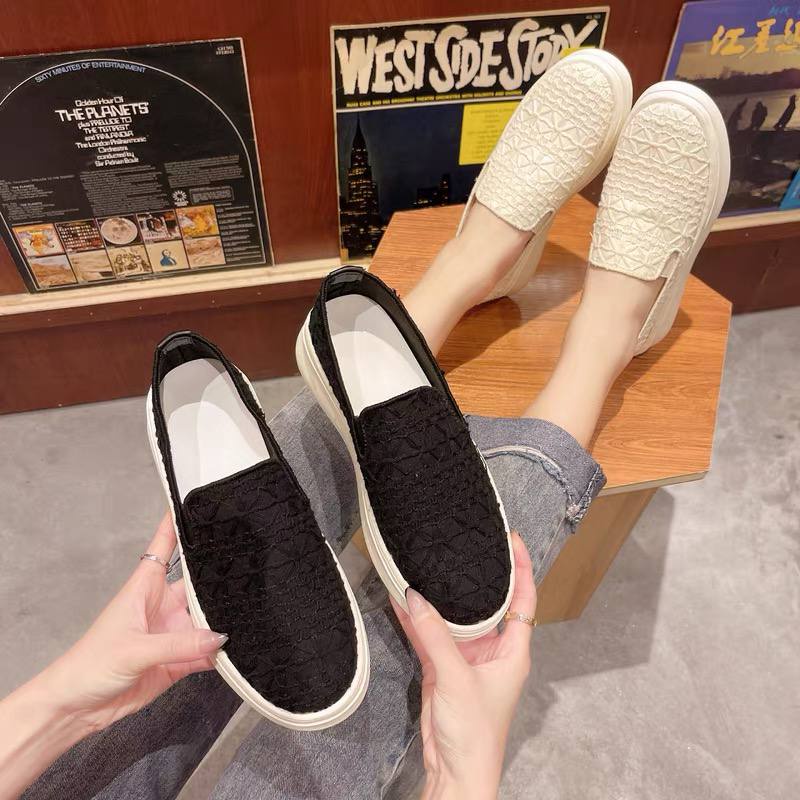 0021 Sepatu Slip ons Wanita Import Women Shoes