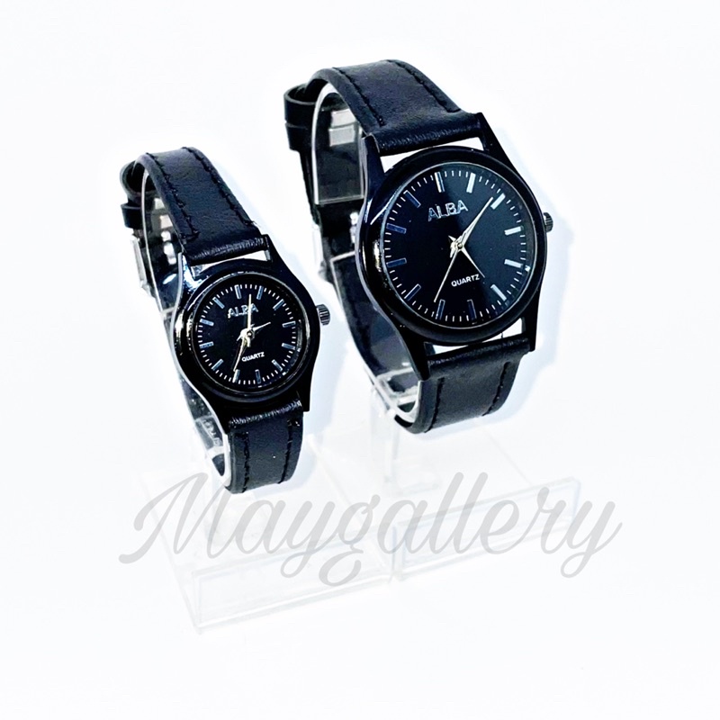 Jam Tangan Alba Couple (free gift)