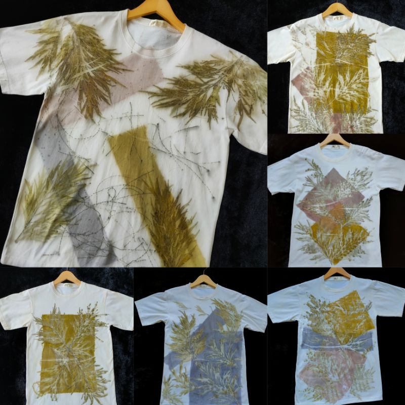Kaos Ecoprint/Ecoprint/Kain Ecoprint/Ramban Ayul/Kaos