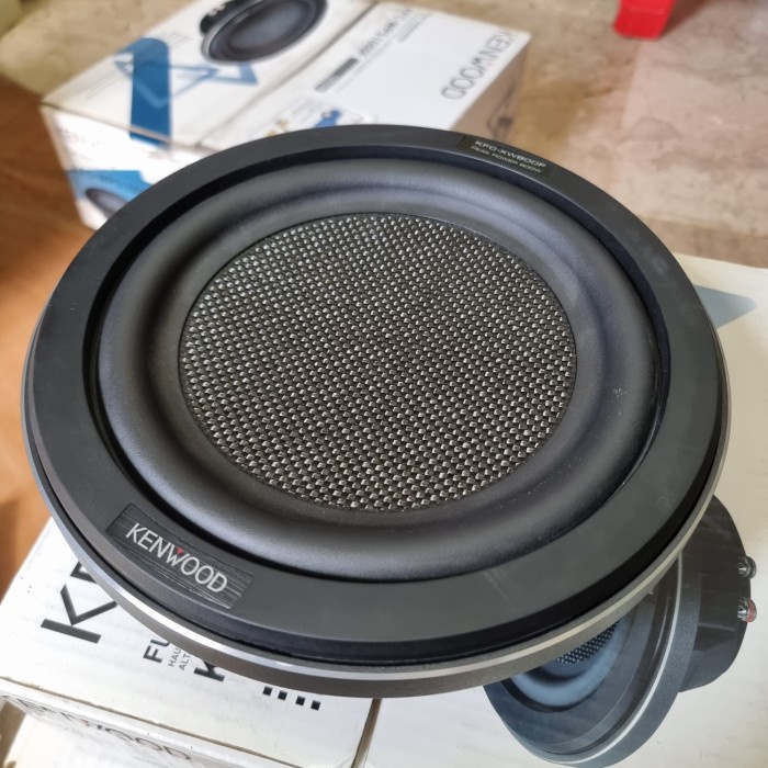 subwoofer kenwood KFC 800 -XW800F inch slim subwoofer