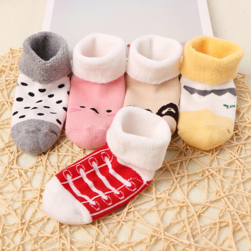 Kaos Kaki Katun Bayi Lucu Kaos Kaki Fashion Bayi Unisex Murah Produk Import 1-3 Tahun