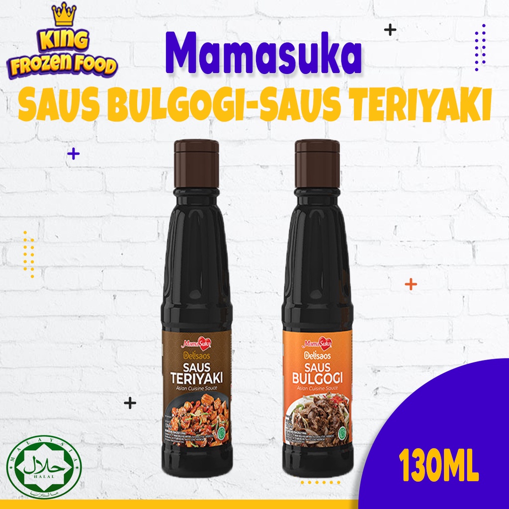 Mamasuka Delisaos Saus Bulgogi/Saus Teriyaki 130ML