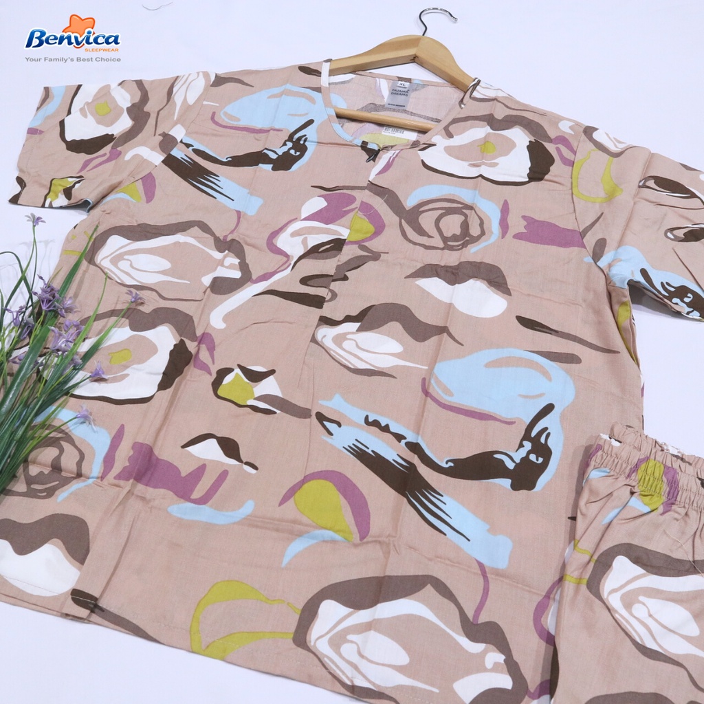 BAJU TIDUR CELANA PANJANG RAYON BALI BUSUI JUMBO PJD