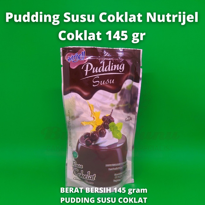 

Pudding Susu Coklat Nutrijel Rasa Coklat 145 gr