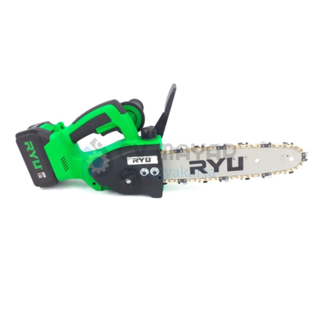 Mesin Gergaji Baterai 10" RYU RCCH10 Brushless / Cordless Chainsaw 10"